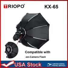 US Triopo KX65 65cm Foldable Octagon Softbox For Godox AD200Pro V1 V860III