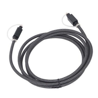 Digital Optical Audible Cable Square Port SPDIF Output Fiber Optic Connection FY