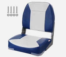 Nwt Boat Seat Low Back Fold Down Fishing Boat Seat Chair With Sponge Padding