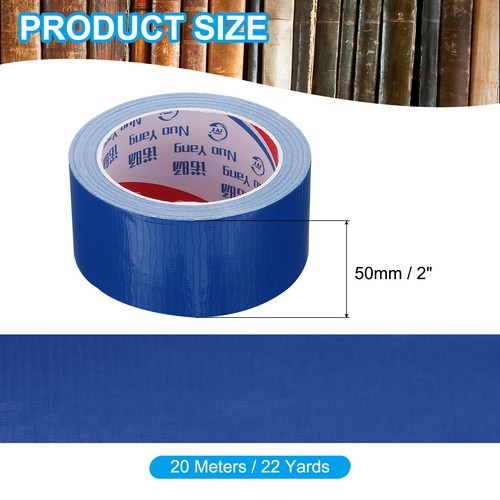 2"x0.007" Bookbinding Tape, 22 Yard Cloth Bookbinding Repair Tape, Blue - Picture 2 of 5