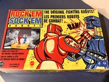Rock'em Sock'em Robots Rock Marx Sock Classic Boxing Match Frustration-Open Box