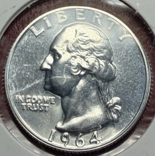 1964 Proof Washington Quarter. High Grade.  Free Shipping