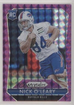 2015 Panini Prizm Rookies Violet Mosaic 5/50 Nick O'Leary #273 Rookie RC e6q