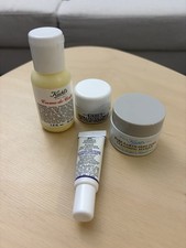 Kiehl's 4 Pc Travel Set, Cr me De Corps, Retinol Serum, Facial Cream, Cleansing