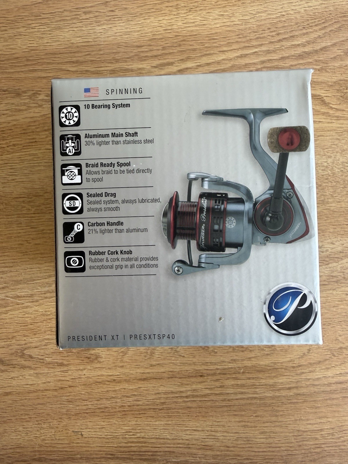 Pflueger President XT Pres XTSP40 Spinning Fishing Reel PRESXTSP40, PRESXTSP40X