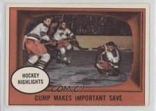 1961-62 Topps Gump Worsley #65 HOF 1t8