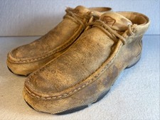Twisted X WDM0001 Women's Driving Mocs Toe Bomber Casual Shoe 6 W Moccasin