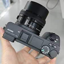 Sony Alpha a6500 Black Mirrorless Digital Camera with 16-50mm Lens & Charger