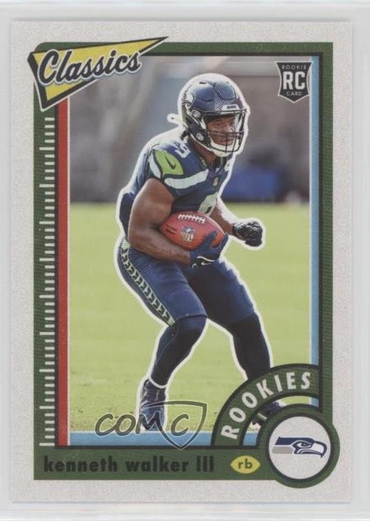 2022 Panini Classics Rookies Kenneth Walker III #158 0t2