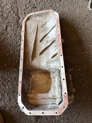 1989 BMW E34 e30 325i 525i ENGINE MOTOR ALUMINUM OIL PAN  OEM