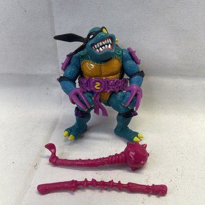 Tmnt Slash Purple Belt Yellow S With Accessories Vintage Ninja Turtles!!!