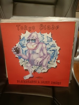 Tokyo Blade - Blackhearts & Jaded Spades 1985 German Vinyl LP HEAVY METAL