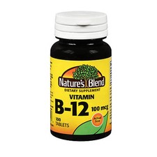 Vitamin B-12 100 Tabs 100 Mcg by Nature's Blend