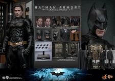 US Hot Toys MMS750 1 6 Batman Armory with Bruce Wayne 2.0 New Figure