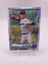 Jose Salas 2021 Bowman Chrome Prospects Mega Mojo Refractor #BCP-110