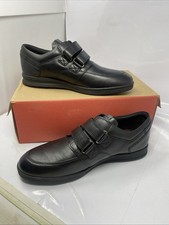 Image of kickers mens black Casual/ Smart Shoes size uk 9 (43) Troiko Strap BNIB