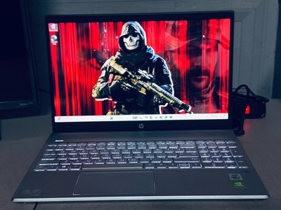 HP Pavilion Touch Gaming Laptop-Intel i7 1065G7-16GB RAM-256GB SSD