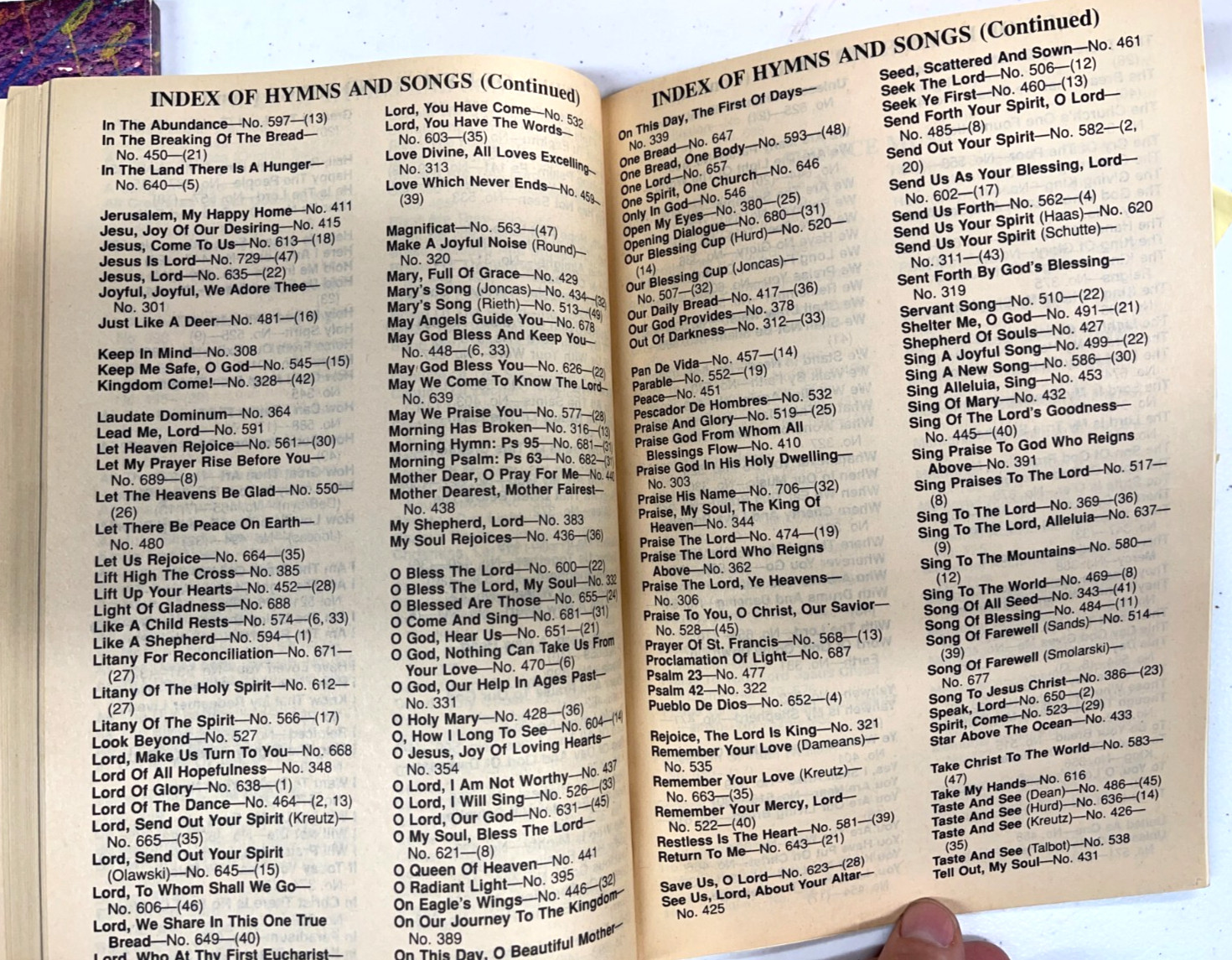 Respond & Acclaim 1991 -1992 Catholic Liturgy & Hymns Paperback Set