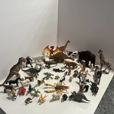 Vintage Animal Figurines Lot 90s - Early 2000s Schleich Safari LTD Rare VTG 