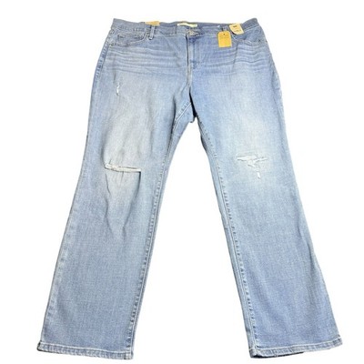 NWT Levis 724 High Rise Slim Straight Plus Size Jean Womens 20w M