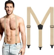 Hidden Undershirt Suspender Airport Friendly Straps Y-Back