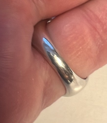 925 Sterling Silver Fine Aquamarine Gemstone 6ct. Cocktail Ring Size 6.75 EC - Picture 3 of 10