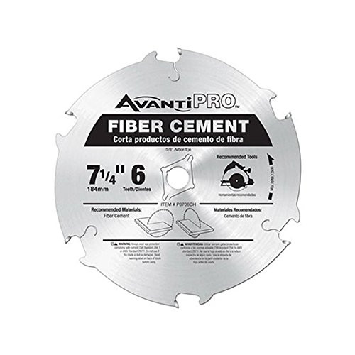 Avanti P0706CH 7-1/4" Fiber Cement Blade - Picture 2 of 3