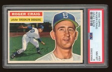 1956 Topps #63 Roger Craig GB PSA 8 NM-MT