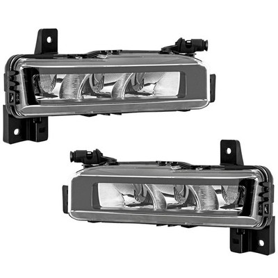 Fog Lights Lamps Set of 2 Front Left-and-Right for 330 Sedan Left & Right Pair