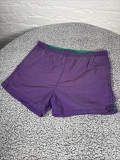 Vintage 90s Men's Swimsuit Purple/green Buckingham Sport - Netted - Size Large