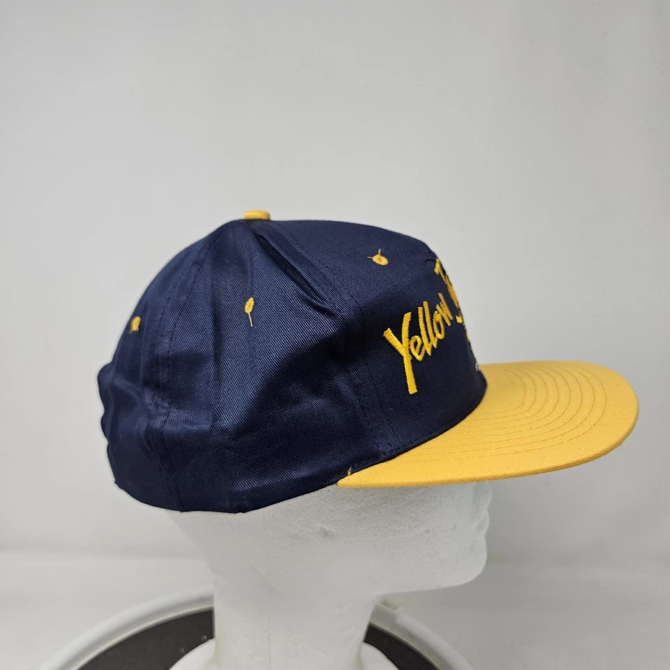 Vintage Georgia Tech Yellow Jackets Snapback Hat 90s Embroidered NCAA Logo NWT - Image 3 of 4