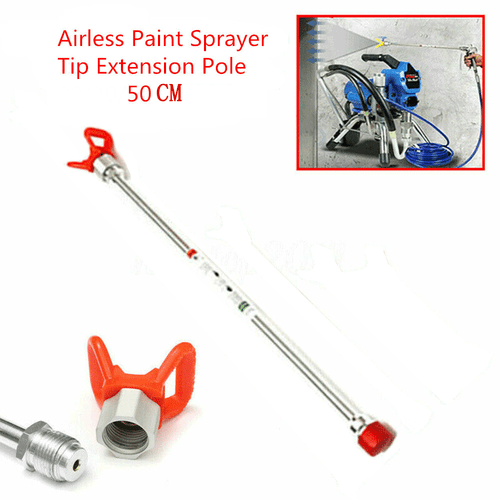 Aluminum Alloy Tip Extension Rod for Airless Paint Sprayer 50cm Diameter - Picture 2 of 7