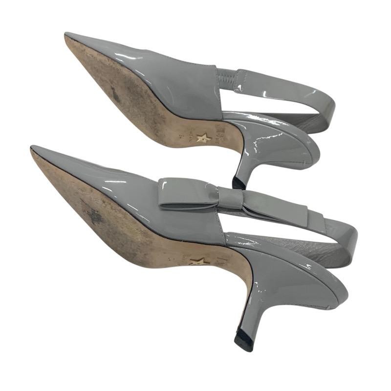 Christian Dior Pumps Heel Leather Gray EU34/US4 116651c thumbnail 15