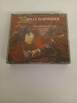 Willy Schneider  Man müßte nochmal 20 sein 2 CD  ´ [Interpr.:] Willy Ketzer ; Ma