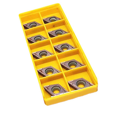 10pcs DCMT11T308-MP VP15TF CNC lathe insert cutting tool carbide turning blade