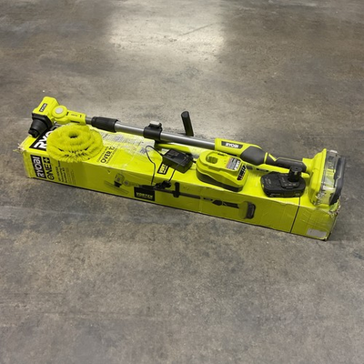 #ad Ryobi One 18V Volt Vortex Telescoping Power Scrubber Kit w Battery amp; Charger $139.99