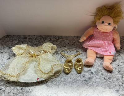 TY Beanie Kids  Precious  Plush Soft Doll 10  w/Change of Clothes - Vtg 1993