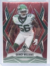 2025 Panini Phoenix - Quincy Williams #138 Red /399 - Jets
