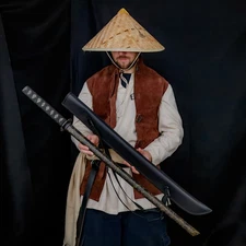 JAPANESE BOKKEN TRAINING SAMURAI Katana Practice WOODEN SWORD Golden Age GIFT