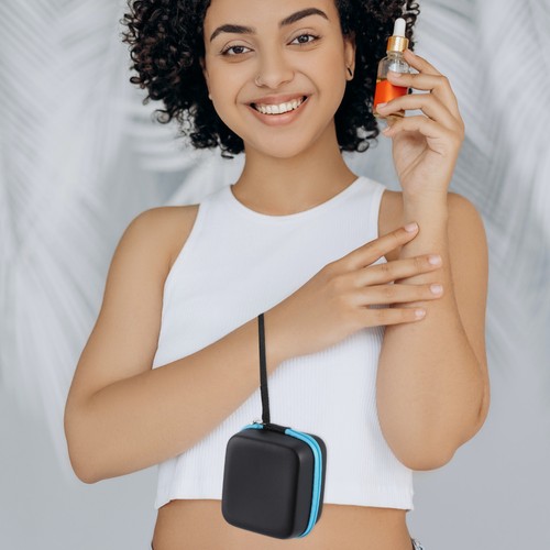  2 szt. Olej aromaterapeutyczny Futerał Essential Storage Box Olejki do przenoszenia Organizer - Zdjęcie 5 z 12