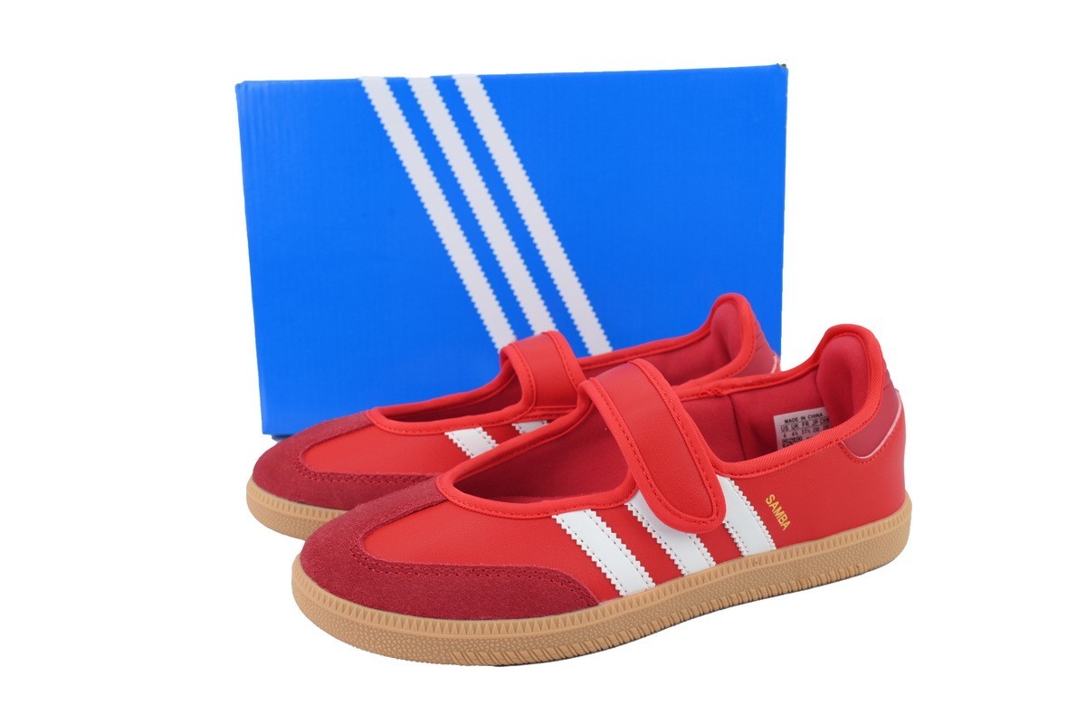 ★【Adidas】 SAMBA JANE★3 Color★ Size 8 - adidas Samba Jane Scarlet Gum W for sale online | eBay