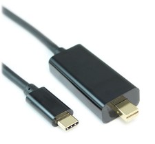 6ft USB 3 Type C Male to Mini DisplayPort 4K 60Hz Cables