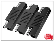 3 Pc SAE Connector SAE to SAE Polarity Reverse Quick Disconnect Cable Plug Adapt