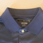 Nwot Greg Norman Mens Large Play Dry 5iron Golf Polo Shirt Blue Short Sleeve Top