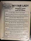 My Fair Lady Vocal Selection Sheet Music Lerner Loewe 1956 Vintage — photo 4
