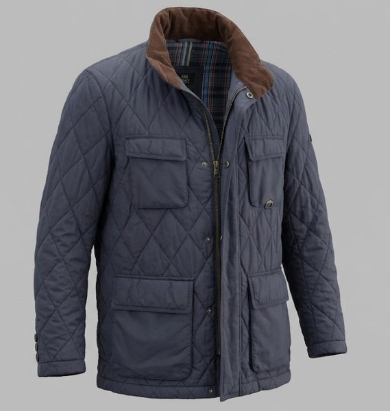 Men Brax Jacket Navy 48