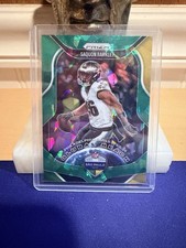 2025 Panini Prizm - Global Reach Saquon Barkley #1 Green Ice Prizm Color Match