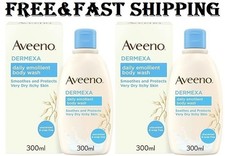 Image of Aveeno Dermexa Emollient Body Wash 300ml (PACK OF 2)