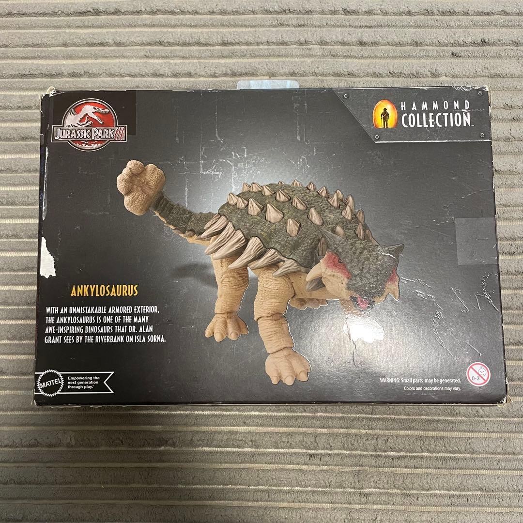 Mattel Jurassic World Hammond Collection Ankylosaurus | eBay