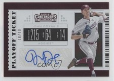 2019 Panini Contenders Draft Picks Playoff Ticket 18/18 John Doxakis Auto 10j9
